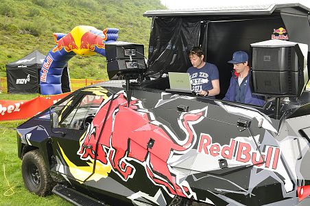 DJ Kohlrabi im Red Bull